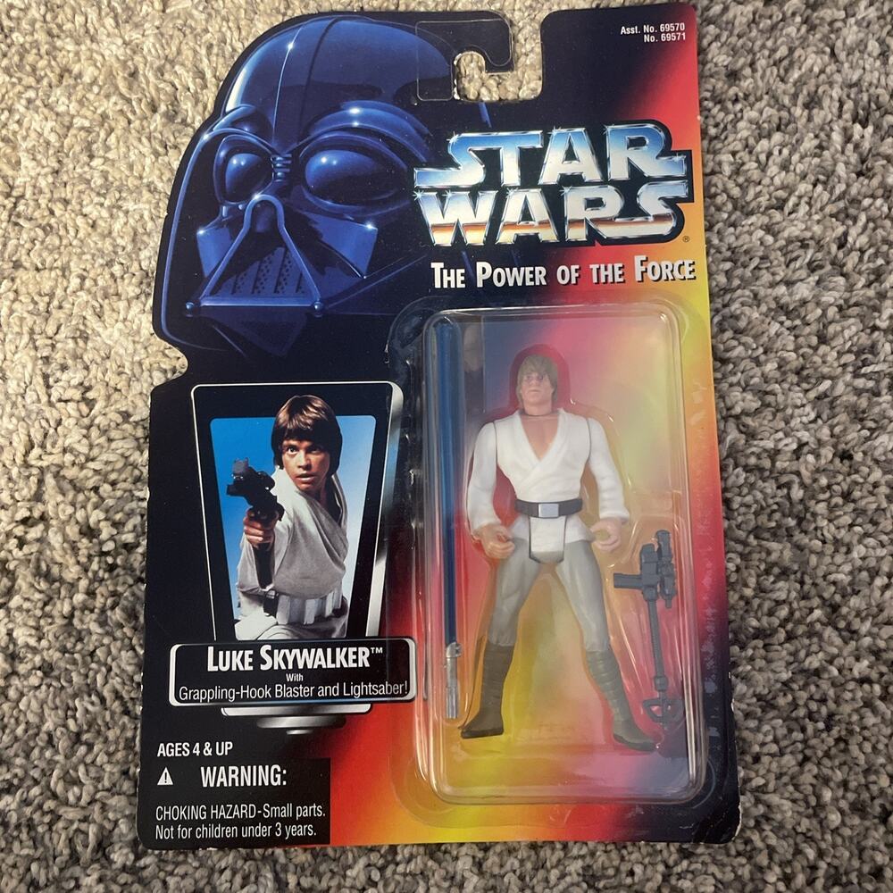 Kenner Star Wars: The Power of the Force Luke Skywalker Action Figure New